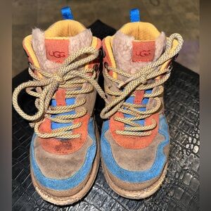 UGG Kids' Colorful Boots - Orange, Blue, Brown